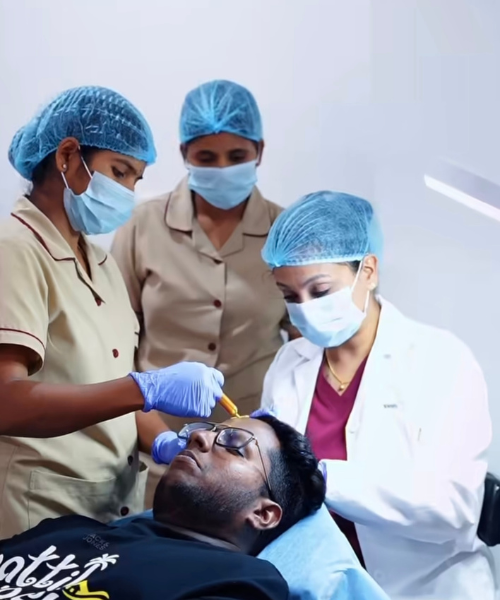 PRP hair treatment in Yelahanka Bangalore for hair growth and hair fall control at Perfect U Clinic